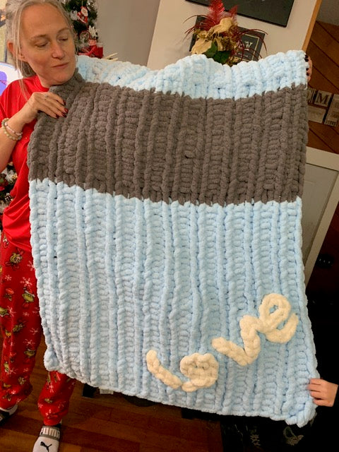 Hand Knitted Blankets