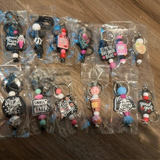 Beaded Keychains (3)