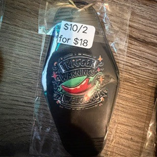 Black Motel Key Chains (6)