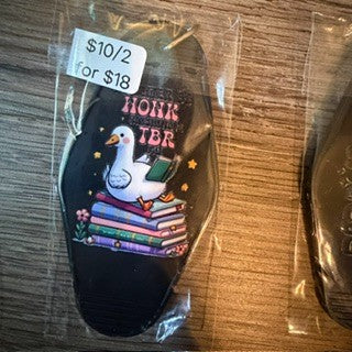 Black Motel Key Chains (5)